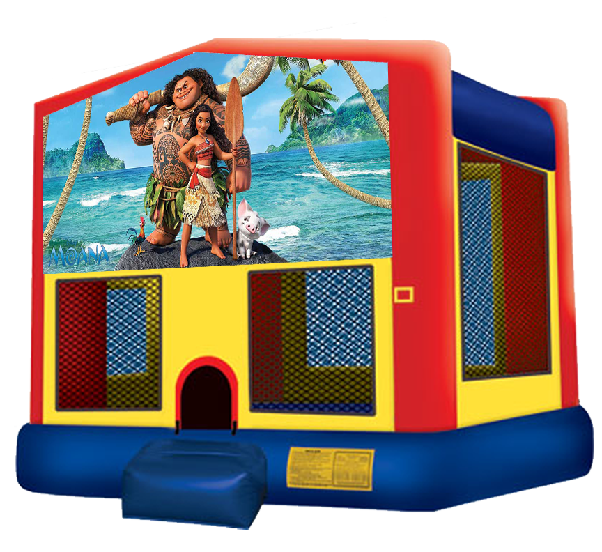 Moana Bounce House Rentals in Austin Texas from Austin Bounce House Rentals