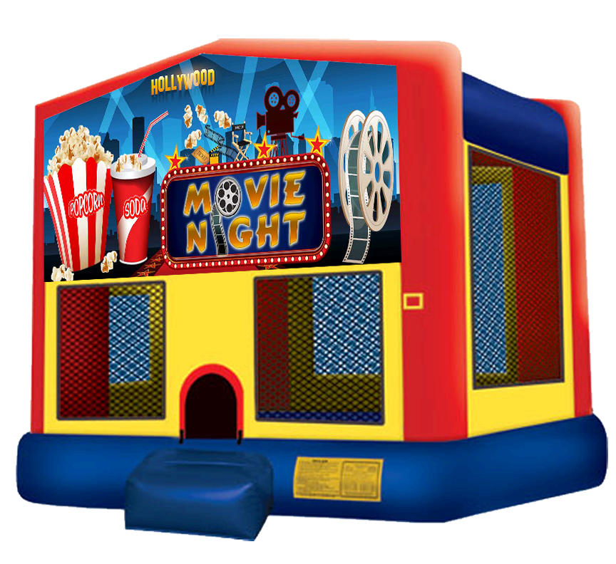 Hollywood Movie Night Bounce House Rentals in Austin Texas from Austin Bounce House Rentals