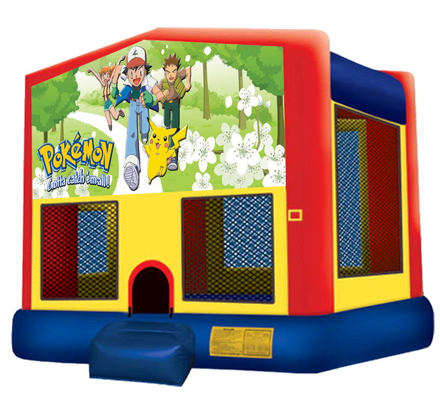 Pokemon Bounce House Rentals in Austin Texas from Austin Bounce House Rentals