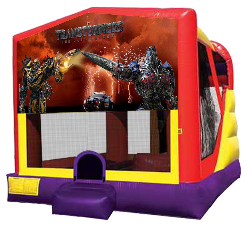 Transformers Extra Large 4-in-1 Combo available for rent in Austin Texas from Austin Bounce House Rentals