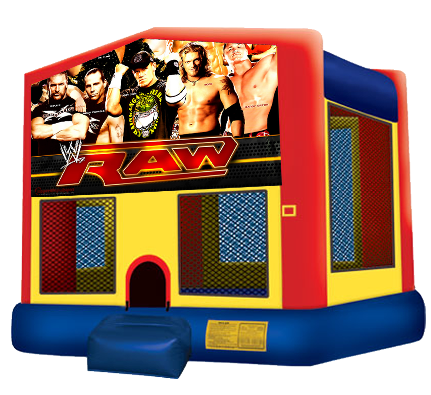 WWE Wrestling Bounce House Rental in Austin Texas from Austin Bounce House Rentals