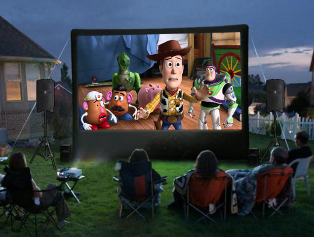 Movie Night Outdoor Cinema (complete system)