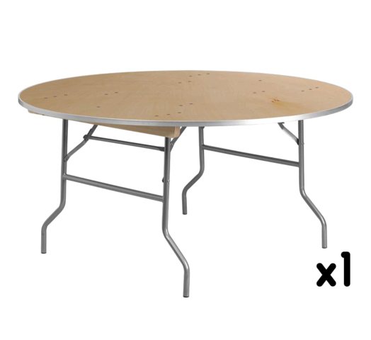 1 60 Inch Round Table
