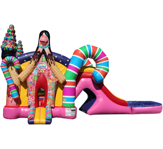 Candy Shack Combo Dual Lane Water Slide