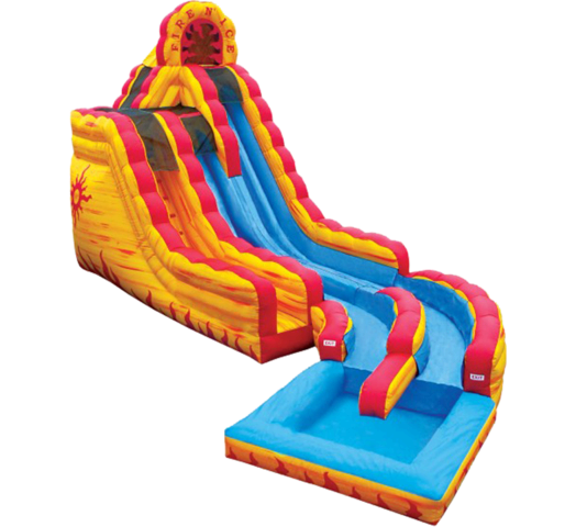 Fire'n Ice Dual Lane Water Slide