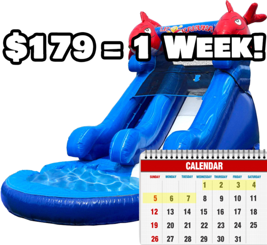 Lil Kahuna Water Slide - Weekly Rental