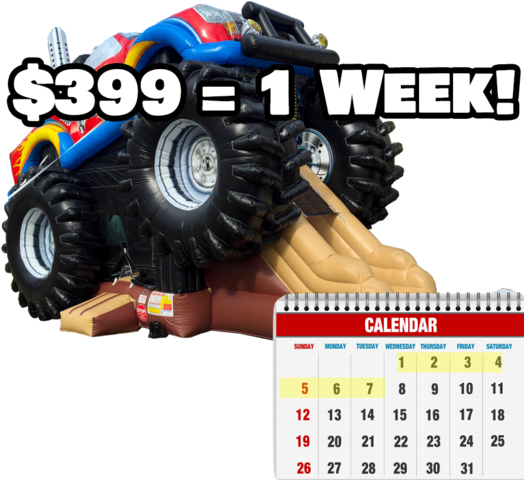 Monster Truck Combo - Weekly Rental
