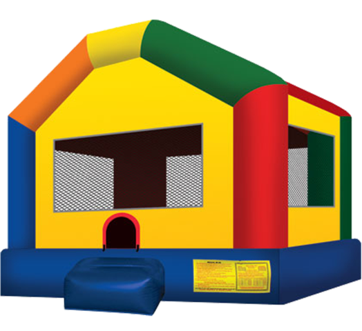 Rainbow Funhouse Bouncer