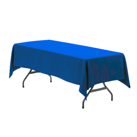 Royal Blue Table Cloth for 8' Rect. Table