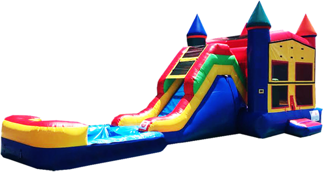 Super Combo 6-in-1 Water Slide (Themed) - 4 Day Rental