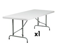 Kids Rectangular Table 4 foot (cust p/u)