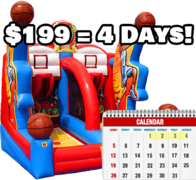 Shooting Stars Basketball Game - 4 Day Rental