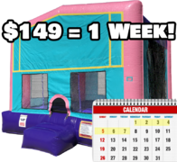Funhouse Bouncer - Pink Edition - Weekly Rental