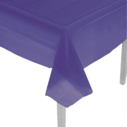 Purple Plastic Table Cover (purchase)