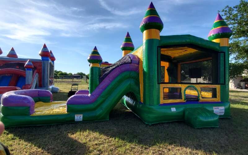 Combo bouncer rentals Austin TX wet dry