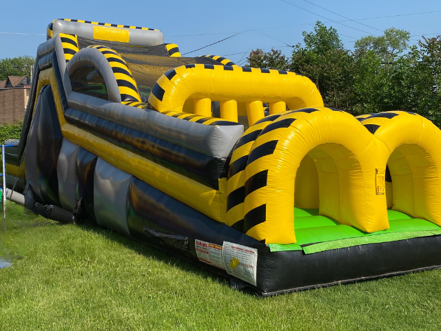 Inflatable obstacles