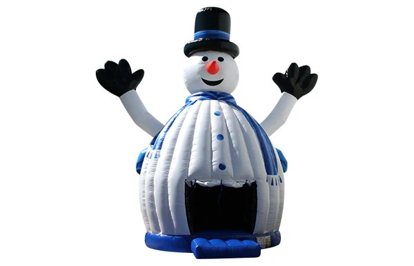 27ft Tall Snow Man Bounce House