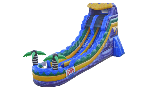 18ft Purple Oasis Water Slide