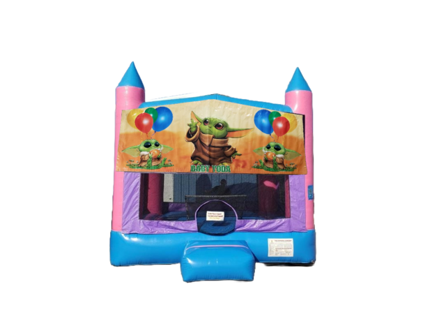 Baby Yoda Girl Bounce House 