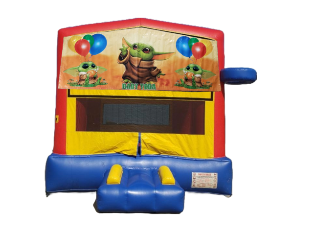 Baby Yoda Bounce House