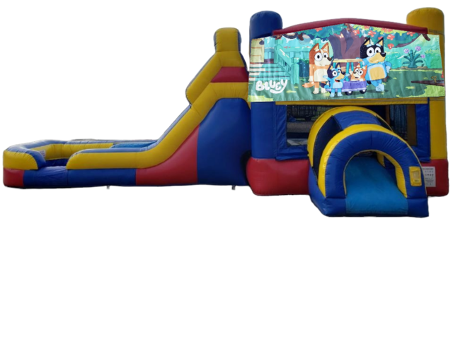 Bluey Bounce House Combo