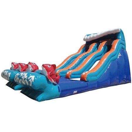 16ft Double Lane Big Kahuna Water Slide (Wet/Dry)