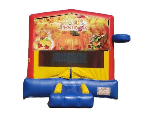 Fall Themed Bounce House