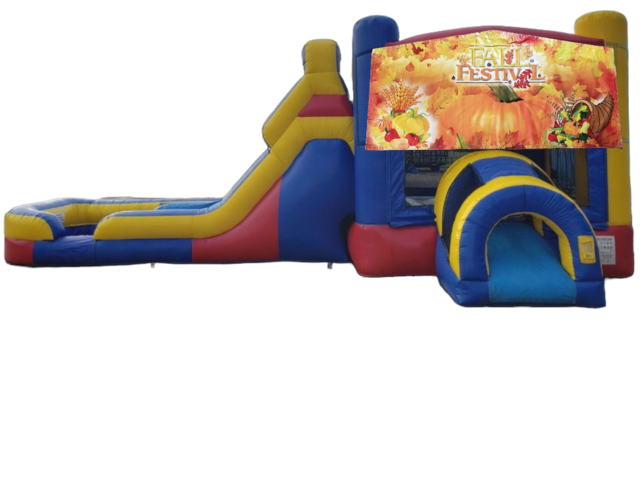 Fall Theme Bounce House Combo