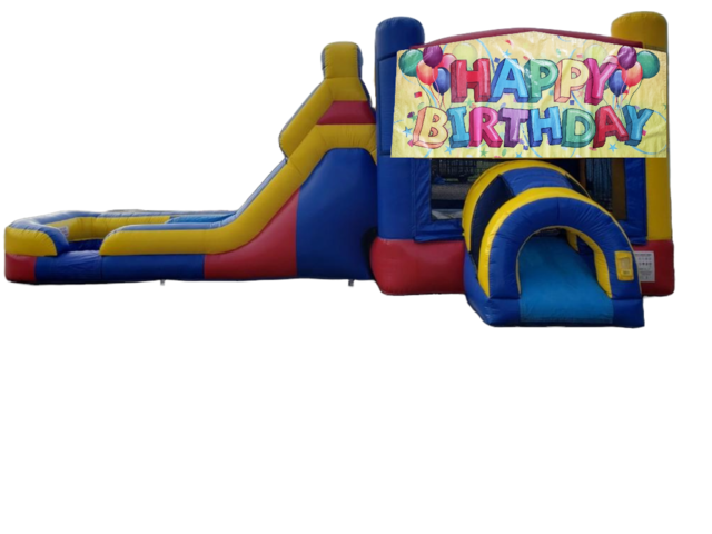 Happy Birthday Bounce House Combo