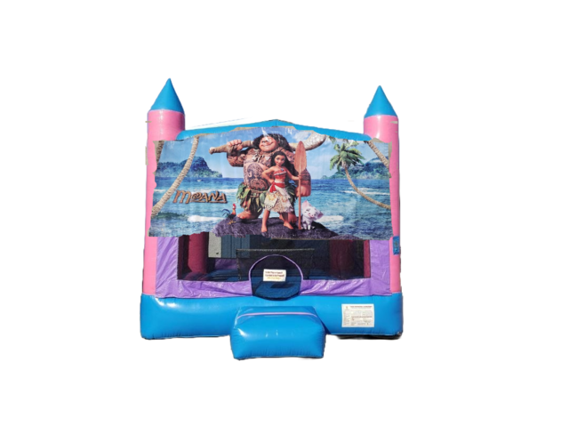 Moana Girl Bounce House 