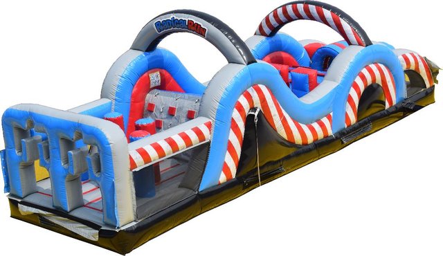 40ft Racing Fun Obstacle Course Piece 1