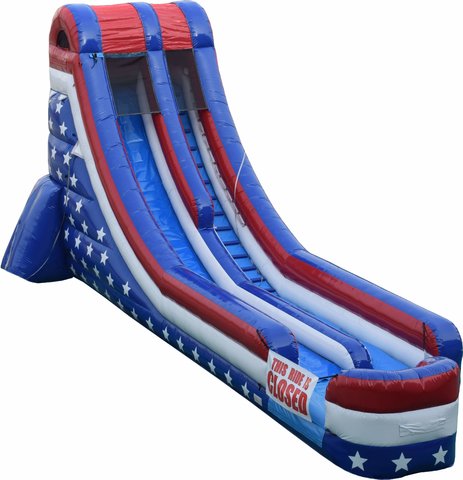 18 ft American With Slip Slide 