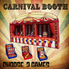 Carnival Booth w/ 3 Games