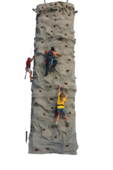 30ft 4 Climber Rock Wall