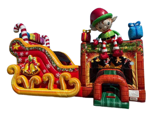 Christmas Magic Combo Bounce House 