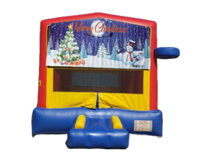 Happy Holidays Bounce House 