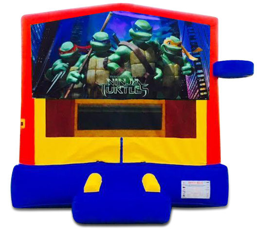 Ninja Turtle Bounce House - Party Rental Professional - Bounce