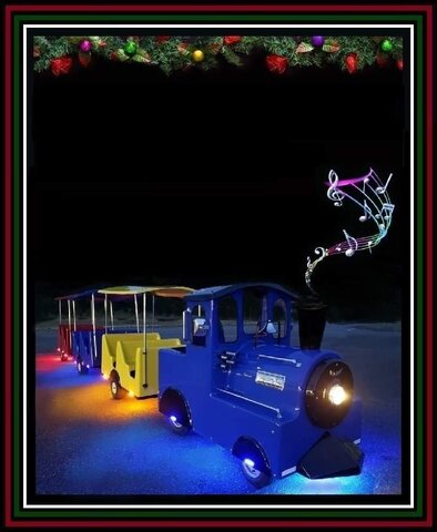 Christmas Trackless Train 