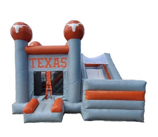 Texas Longhorn Combo Bounce House