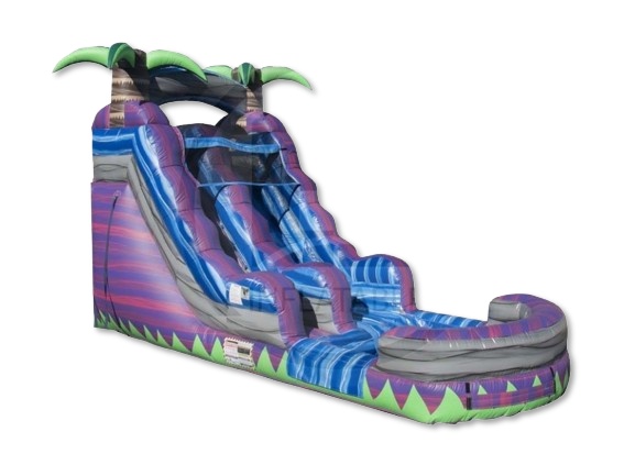 18ft Purple Crush Water Slide