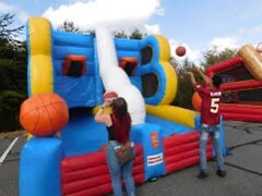 Inflatable interactive games