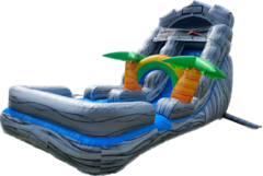 20FT Tropical waterfall water slide