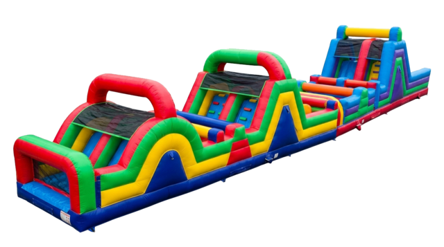 80' Extreme Super Rush Obstacle Course 