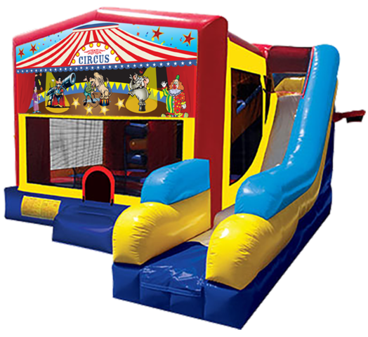 Circus Big Top Backyard Combo (DRY SLIDE)