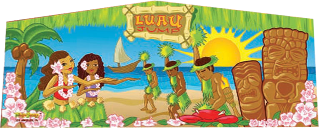 Luau / Hawaiian panel  
