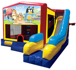  Bluey Backyard Combo (DRY SLIDE)