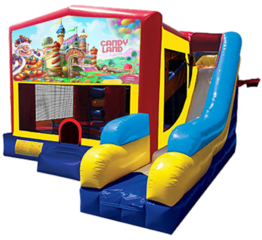 Candy Land Backyard Combo (DRY SLIDE)