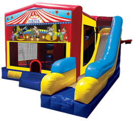 Circus Big Top Backyard Combo (DRY SLIDE)