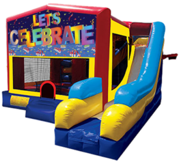 Let's Celebrate Backyard Combo (DRY SLIDE)