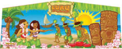 Luau / Hawaiian panel #10